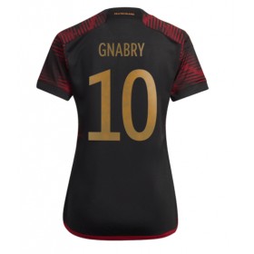 Tyskland Serge Gnabry #10 Borta Kläder Dam VM 2022 Kortärmad